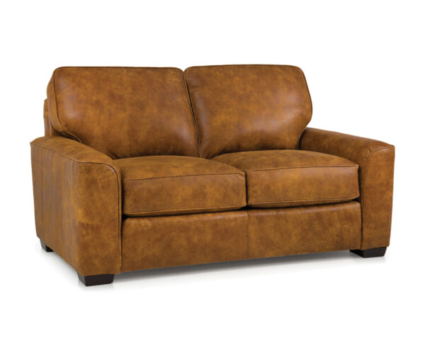 8141 Leather Loveseat