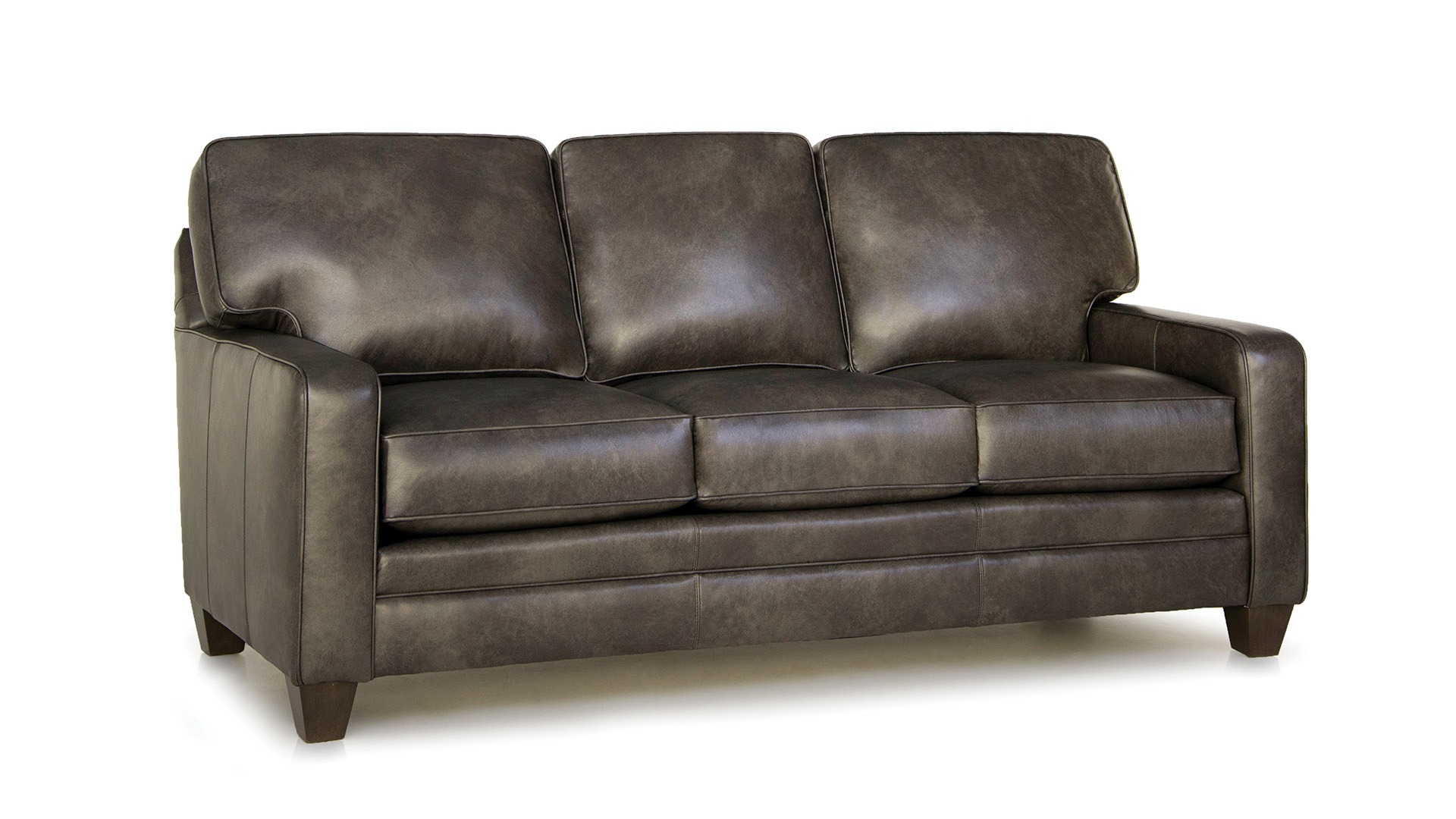 Smith Brothers 5371 HD leather sofa