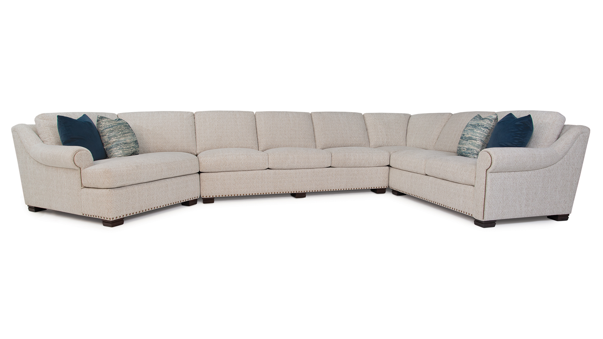 Smith Brothers 9251 HD fabric sectional