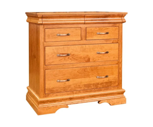 Heirloom Sleigh 4 Drawer Chest