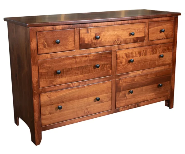 Shaker 7 Drawer Dresser